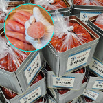 [송하식품] 10kg 백명란젓(중알) 대용량 업소용  프리미엄 정란 선동명란 저염명란 : 속초통큰젓갈