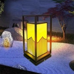 야외 한옥 조명 식당 외부등 전통 찻집 펜션 인테리어 스타일 1 / 20x20x40cm : 에브리띵에브리타임