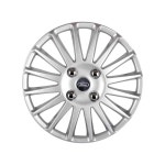 16인치 타이어 휠 휠캡 커버 튜닝 자동차 커버 4개 16인치 1011c 두꺼운 은색 4개 : 일여행자