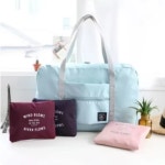 여행용 대형 보스턴 백 파우치 스타일 캐리어 보조 가방 (A0621) : 용천삼리