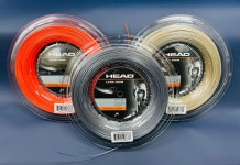 헤드 링스투어 LYNX TOUR 1.20mm 오렌지 그레이 샴페인 테니스스트링 12M 단품 : 테니스코트로