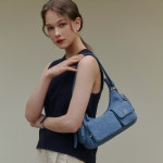 시엘로 멀티 포켓 숄더백 블루 : 탈리