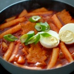 파평분식 떡볶이 밀키트 2인분 밀떡 즉석떡볶이 캠핑음식 로제 : 파평분식