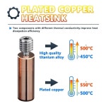 1 티타늄 튜브, CR10 스로트 합금 차단 75 열 구리 Ende 바이메탈 도금 : 이제이원 인터네셔널