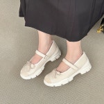 [G1243] 새로이클라쓰 메리제인 플랫슈즈 발편한 데일리 리본 슬립온플랫 : 새로이클라쓰