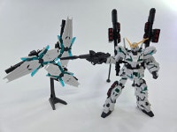 전시특가 [조립완성품] 반다이 [HGUC]178 RX-0 FULL ARMOR UNICORN GUNDAM (DESTROY MODE) / 풀 아머 유니콘 건담 (BAN900154) : 전시용... 