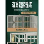 이동식 새장 대형새장 대형 케이지 조류 앵무새 철제 단층 흰색 바퀴 포함 : 우기즈몰