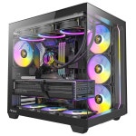 Antec 기둥 없는 컨스텔레이션 C5 ARGB PC 케이스, 블랙 : 시구왕경