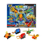 알파벳 변신 로보트 합체 공룡 놀이 영어 유아 어린이 완구 아동 장난감 선물 : 꾸꾸유아전동차