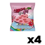 (간식) 대산 스웨디시 젤리 딸기홀릭 47g 4개 : 노리몰:nori