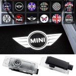 3D HD LED 라이트 자동차 문짝 프로젝터 웰컴 BMW 미니 쿠퍼 R56 R50 R53 F56 R59 R60 2011 2019, 2 개 : 카르디마켓