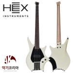 헥스 NB300 4현 헤드리스 베이스 기타 : 악기코리아