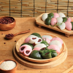 굳지않는 말랑한 팥 전통 앙금 바람 절편 꿀 떡 1kg 3종 쫀득쫀득 달콤한 디저트 간식 : K-Food