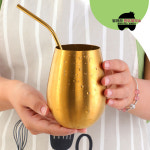 커스텀 각인 주문 제작 500ml 스탠 맥주컵 쥬스컵 판촉물 기업기념품 선물 1박스 50개 : 달려라 만두 제작소