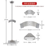화덕 피자삽 주걱 스텐 대형 피자 조리기구 스패출러 사각 삽(12인치 90cm) : 글로버리2
