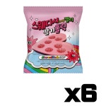 (간식) 대산 스웨디시 젤리 딸기홀릭 47g 6개 : 노리몰:nori