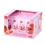 젤리블리 납작복숭아donut peach 젤리 편의점 선물 짜먹는 : 샐러드미인 엠디에스몰
