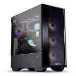 LIAN LI LANCOOL III E-ATX PC케이스 널찍한 RGB 게이밍컴퓨터케이스 힌지 부착 강화 유리 도어 부착 파인 메쉬 패널 4x140mm PWM 펌프... 