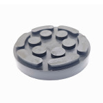 라운드 헤비 자동차 트럭 4개 패드 고무 140mm 호이스트에 듀티 공용 리프트 : 엘케이디