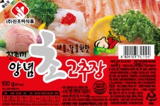 진조미식품 초고추장(1호) 100g x 40개입 1박스 : 지앤에스유통