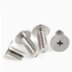 얇은  나사 초박형 플랫 웨이퍼 볼트 CM M16 M2 M25 M3 M4 M5 M6 304 A2 10개100개 : 바른바이