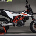 오토바이 엔진 점화 클러치 커버 케이스 가드 세트, 690 SMC Enduro 2007-2021 2022 2023 690SMC 690smc 690ENDURO : 바다글로벌8