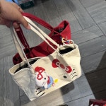 키티에코백 대용량 도우인 y2k 헬로키티 산리오 에코백 숄더백 4 : 엘리너샵