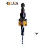 EZEN 이젠  EQ-01 3x8mm 이중 드릴 비트 접시비트 목공 사라기리 : 싸다툴