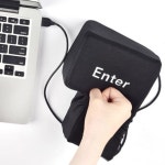 야딜로 자이언트 엔터 USB 빅엔터키 스트레스 해소장난감 크리에이티브 슈퍼사이즈 빅엔터버튼 편안한 경제적 데스크톱 필로우 스트레스해소... 