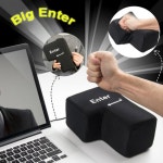 야딜로 자이언트 엔터 USB 빅엔터키 스트레스 해소장난감 크리에이티브 슈퍼사이즈 빅엔터버튼 편안한 경제적 데스크톱 필로우 스트레스해소... 
