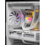 Novonest 고성능 1650RPM 4PIN PWM 120mm PC 케이스 팬 조용한 냉각 흰색 U3T1 White 120 25mm : 시구왕신