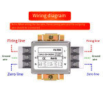 디머 간섭 20 30A 필터 CW4L2 10 AC 바이폴라 SR 장비 전원 레일 단상 청정기 타입 EMI CW4L2-3A-SR 004 : 2ems