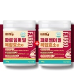 바이웰 엠머밀 파로효소 가루 분말 고역가 300g, 2개 : 건강부록