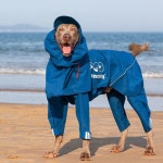 강아지 우산 큰 동물 중대형견 망또 판초 파스텔 치와와 망토 애완 : 차이나판다01