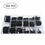 비규격오링 씰링 상자 실리콘 222 포함 70 키트 NBR 고무 O링 Black : 코코me