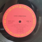 Louis Armstrong LP / J0189 : 니어민트