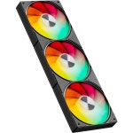 U3KC3 케이스 14.2인치 360mm 커넥티드 타입, 5V3 핀 ARGB PC 냉각 4.7인치 12cm , CPU 팬, 4핀, 데이지 체인 호환, 무음, 120MM No LED... 