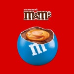 M&M의 캐러멜 밀크 초콜릿 , 나눔 사이즈, 9 05온스 리셀링 가능한 가방 : 씨유리테일