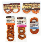 네츄럴EX 터키츄 링 M 1p, 30g, 1개 : 바른펫