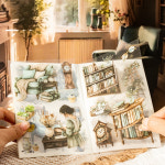 빈티지 다꾸 러브스토리 스티커 : 오즈도로시