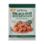BBQ 야자당 양념닭강정 1.2kg x 2개 순살양념치킨 간식 안주 : 박가네가게