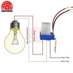 자동 온오프 광전지 가로등  사진 제어 센서  12V AC 220V 5060HZ 10A : 바른원스톱