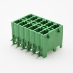 EDGRHBN PCB 플러그인 터미널 블록 100 핀 15 EDGKRG MCDN15/G1381 컨택트  381MM 2P : 바른원스톱
