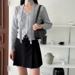 플리츠스커트 주름스커트 A라인미니스커트 : 디클로젯샵