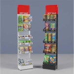 타공 스탠드 타공판 보드 진열대 약국 선반 공구걸이 화이트 후크형 4층 가로35 폭20 높이151 : 데이홀세일