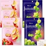 일본사탕 주루루 사탕 캔디 샤인머스캣 맛 사과 맛 각 60g X 2봉지(총 4봉지) : 제이제이세븐