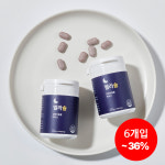 멜라솔 L테아닌 감태추출물 산조인 비멜라토닌 영양제 30정, 6개 : 소로솔 Solosol