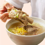 [신탄면옥] 30년전통 대전 로컬맛집 소 갈비탕 1kg x 2팩 (2인분) 밀키트 : 나를위한식탁