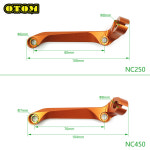 바이크 MOTOLAND SM 오토바이 브래킷 CNC 홀더 BSE NC GR MOTORS ZONGSHEN AVANTIS KAYO BRZ NC250 Blue : 귤먹어라