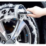 판다디자인몰 타이어 청소솔 자동차 휠 청소 타이어 : 판다디자인몰